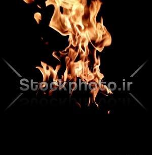عکس زیبا از آتش