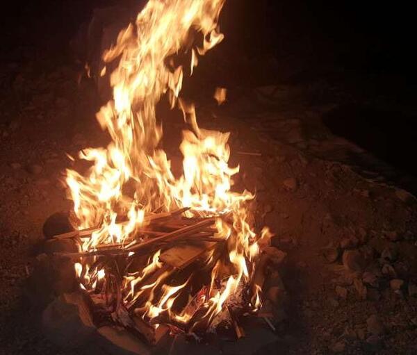 عکس زیبا از آتش