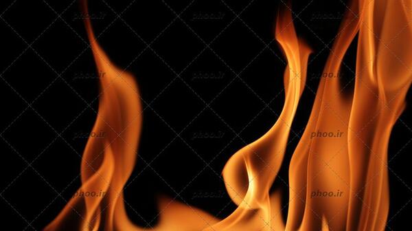 عکس زیبا از آتش