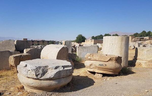 عکس زیبا از معبد آناهیتا