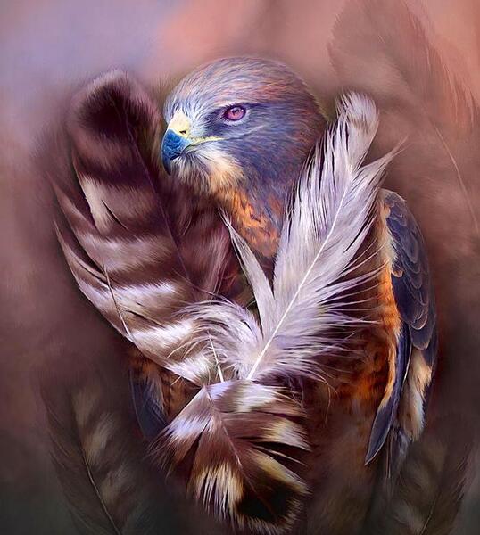 عکس نقاشی عقاب سخت