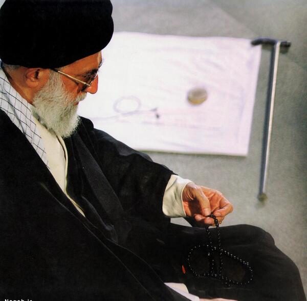 عکس زیبا از آقا خامنه ای