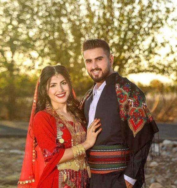 عکس عروس داماد کردی