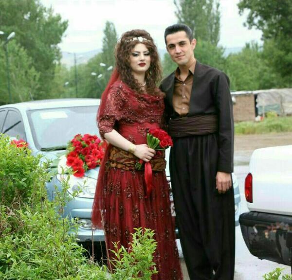 عکس عروس و داماد کردستان