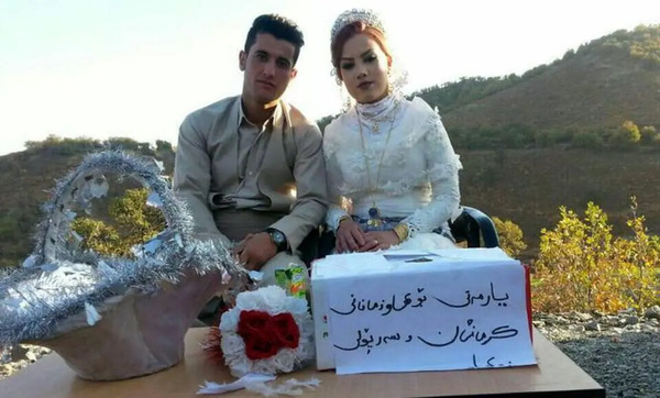 عکس عروس و داماد کردستان
