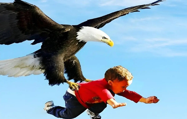 عکس عقاب سر سفید بزرگ