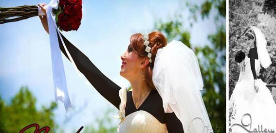 مدل جدید عکس گرفتن عروس و داماد
