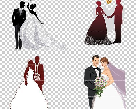 عکس عروس و داماد وکتور