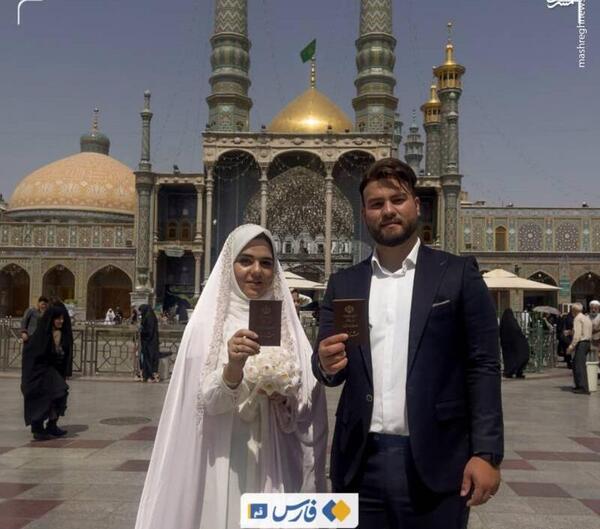 عکس عروس و داماد و فیلم