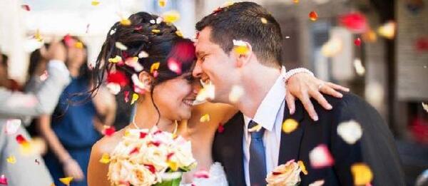 عکس ورود عروس و داماد