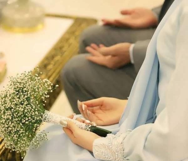 عکس عقد عروس و داماد مذهبی