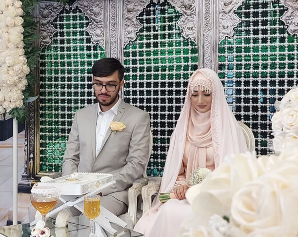 عکس عقد عروس و داماد مذهبی