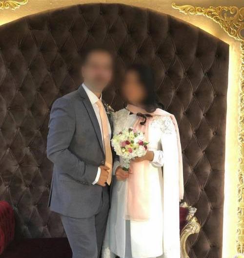 عکس ست نامزدی عروس و داماد