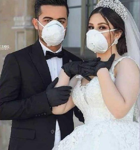 عکس عروس داماد مسخره