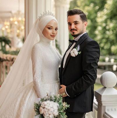 عکس دست عروس و داماد مذهبی
