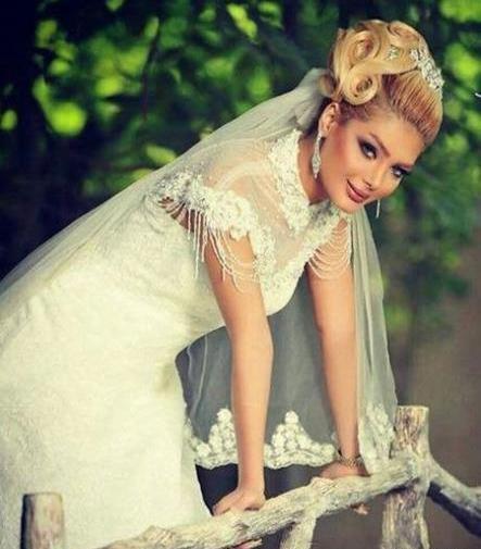 مدل ژست عکس گرفتن عروس داماد