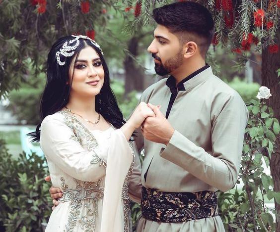 عکس لباس کردی عروس و داماد