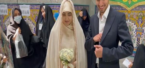 عکس عروس داماد عرب