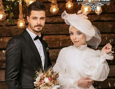 عکس عروس و داماد در عقد