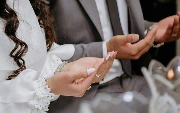 عکس عروس و داماد در عقد