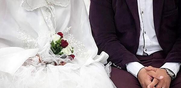 عکس عروس و داماد در عقد