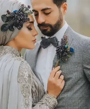 عکس عروس داماد عقدی
