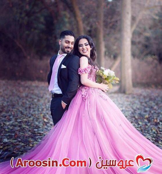 عکس عروس و داماد عاشقانه در باغ ایرانی