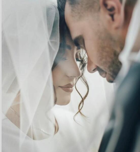 عکس طبیعی عروس و داماد ایرانی