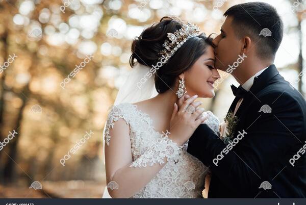 عکس طبیعی عروس و داماد ایرانی