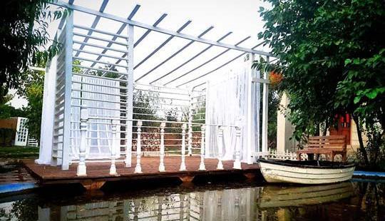 باغ عکس عروس و داماد در شیراز