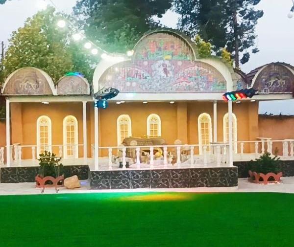 باغ عکس عروس و داماد در شیراز