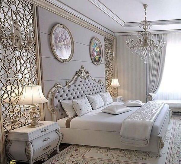 عکس تخت خواب عروس و داماد شیک