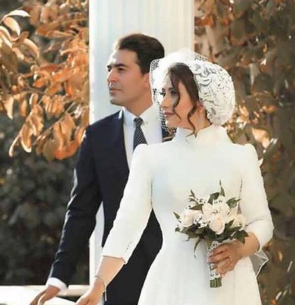 ژست عکس عروس داماد جدید