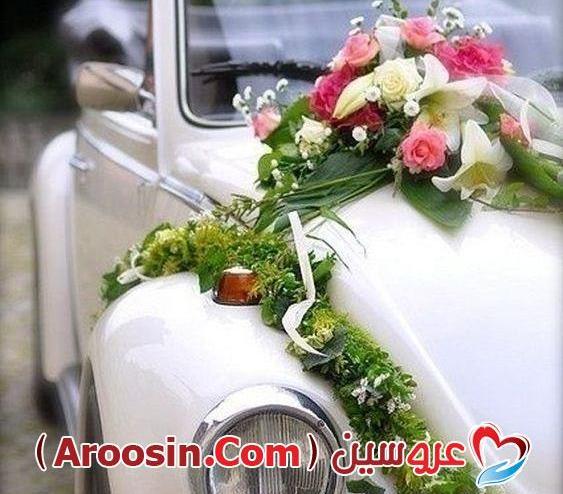 عکس عروس و داماد داخل ماشین