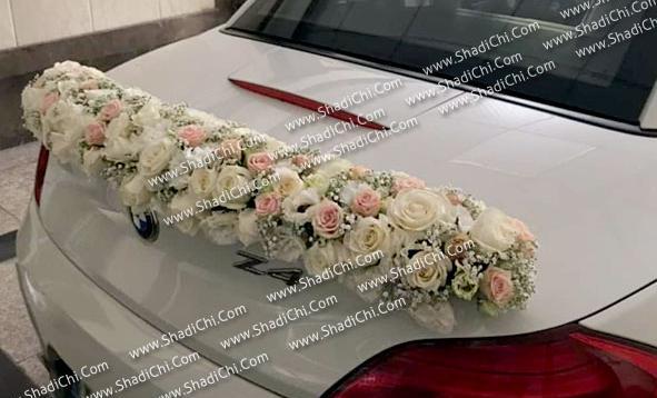 عکس ماشین عروس و داماد شاسی بلند