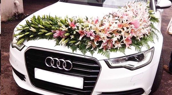عکس ماشین عروس و داماد شاسی بلند