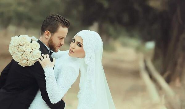 عکس عروس داماد بغل هم