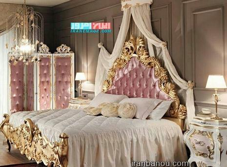 عکس عروس داماد در اتاق خواب