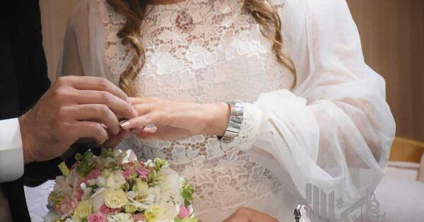 عکس عروس داماد تو محضر