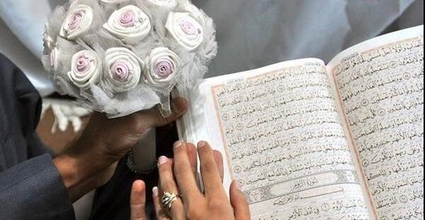 عکس عروس داماد تو محضر