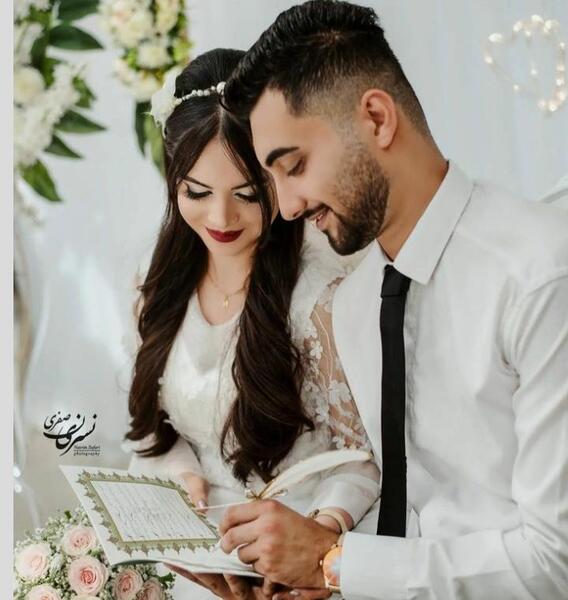 عکس اسپرت عروس و داماد اینستا