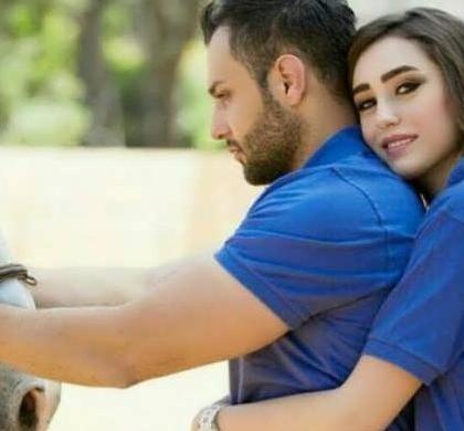 ژست عکس اسپرت عروس و داماد