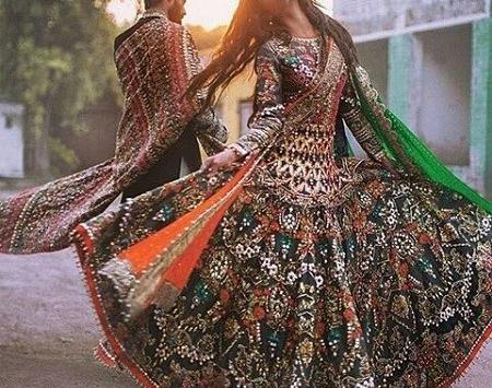 عکس عروس و داماد عاشقانه هندی