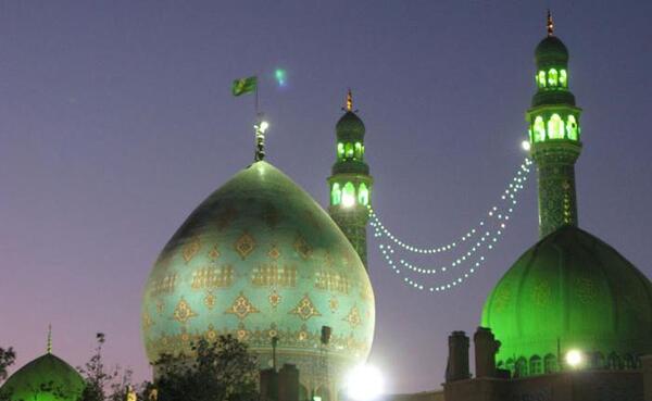 عکس زیبا از مسجد جمکران