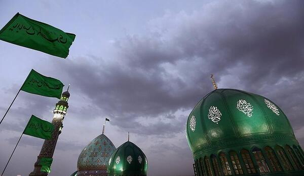 عکس زیبا از مسجد جمکران