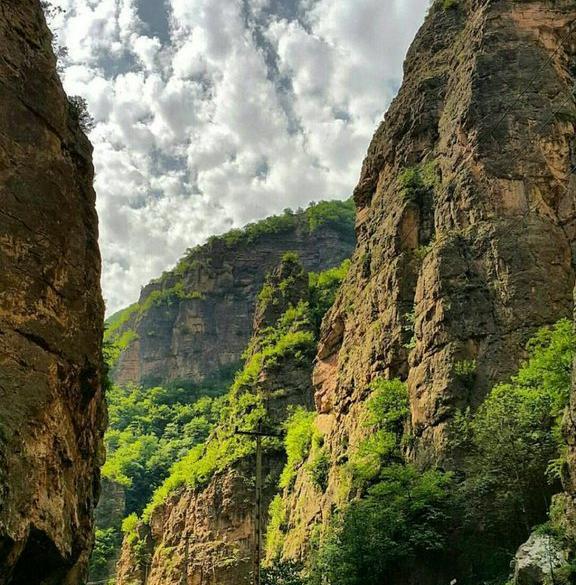 عکس زیبا از جاده چالوس