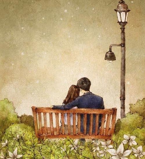 عکس پروفایل عاشقانه نقاشی شده
