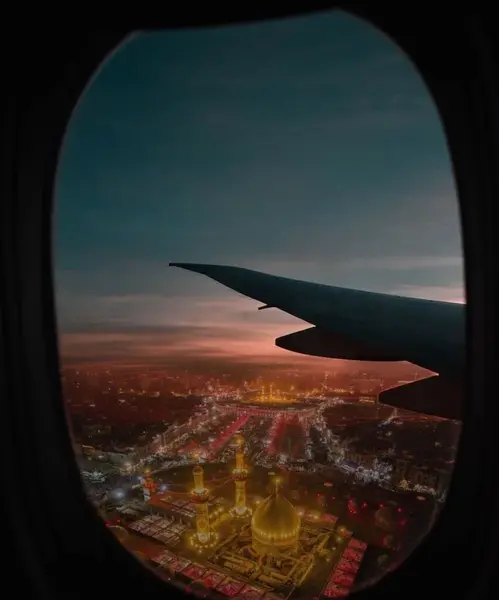 عکس زیبا از حرم امام حسین برای پروفایل