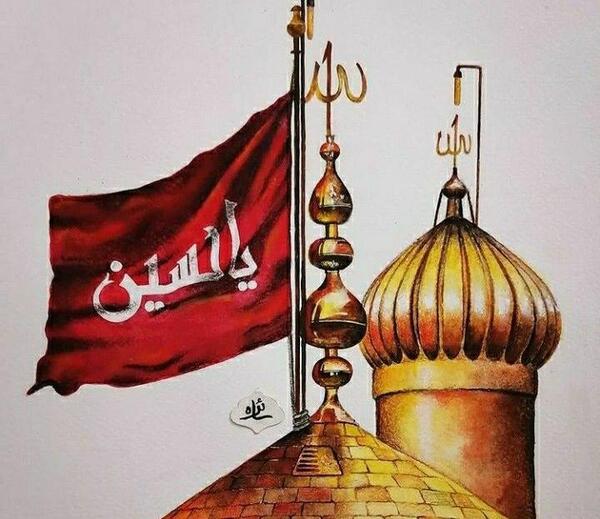 عکس زیبا از حرم امام حسین ع