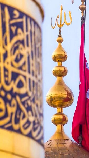 زیباترین عکس حرم امام علی